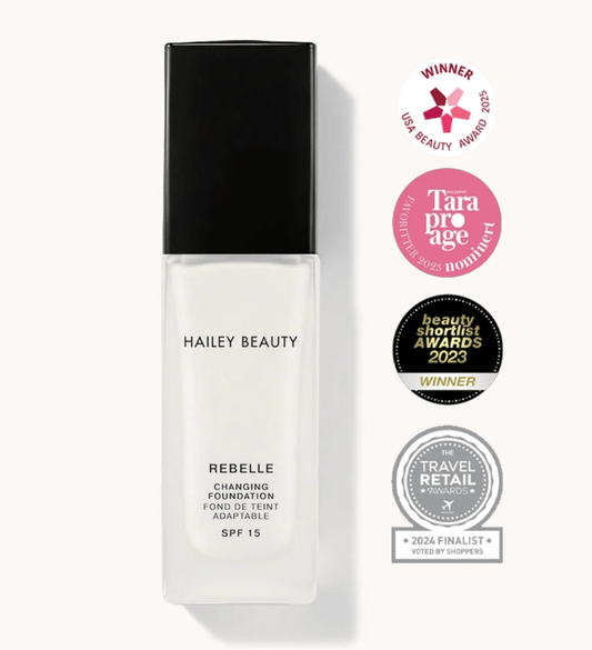 FOND DE TEINT REBELLE + POUDRE - Hailey Beauty